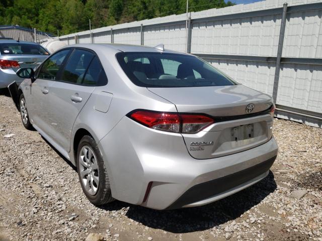 Photo 3 from auction – 2021 TOYOTA COROLLA LE with VIN 5YFEPMAE1MP194875