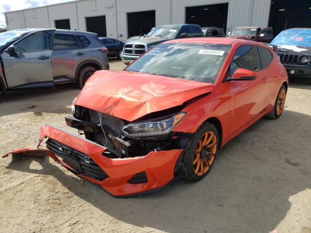 Photo 2 from auction – 2020 HYUNDAI VELOSTER B with VIN KMHTG6AF9LU025776