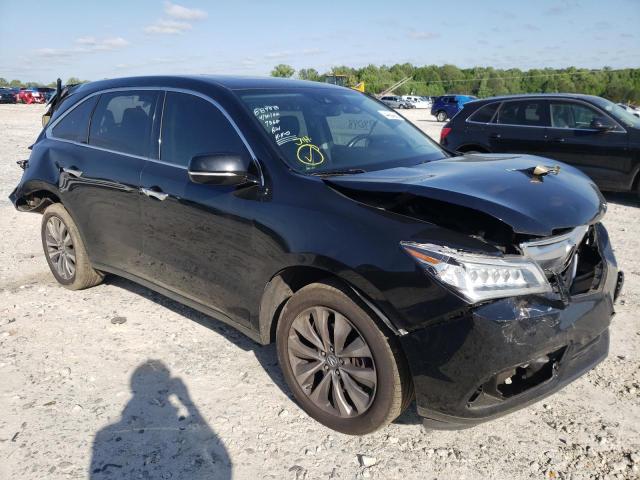 ACURA MDX TECHNO 2016 con VIN 5FRYD4H41GB007362 - Foto de la subasta