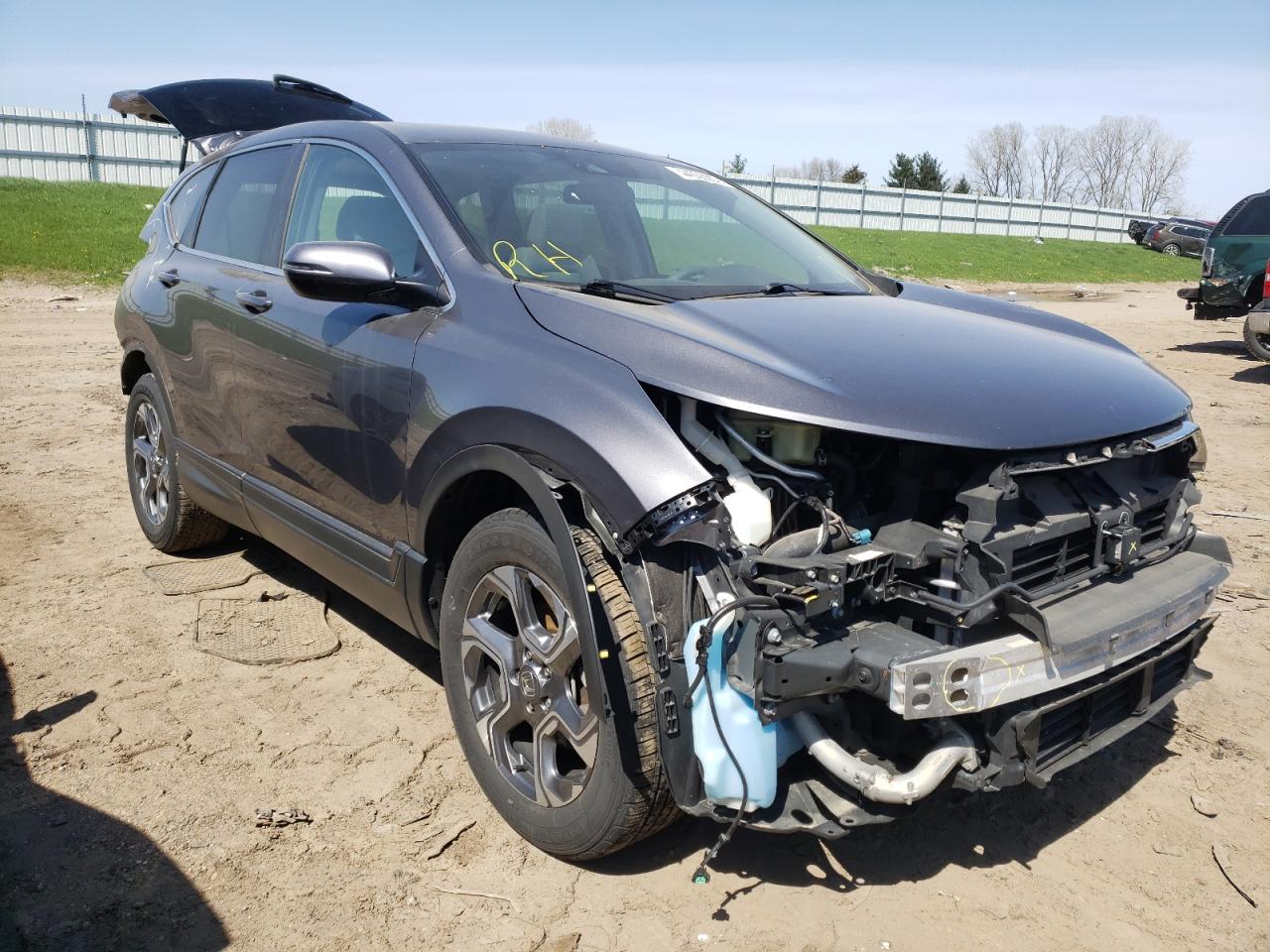 HONDA CR-V EX 2017 with VIN 2HKRW2H52HH678667 - Photo from auction