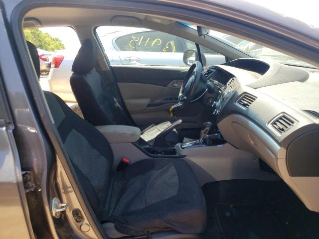Photo 5 from auction – 2014 HONDA CIVIC LX with VIN 19XFB2F56EE019640
