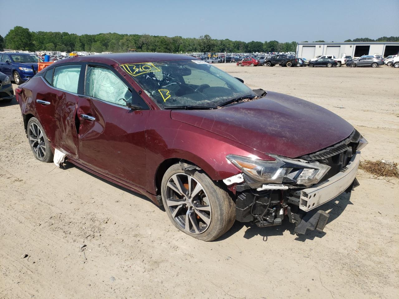 NISSAN MAXIMA 3.5 2017 with VIN 1N4AA6AP3HC391984 - Photo from auction