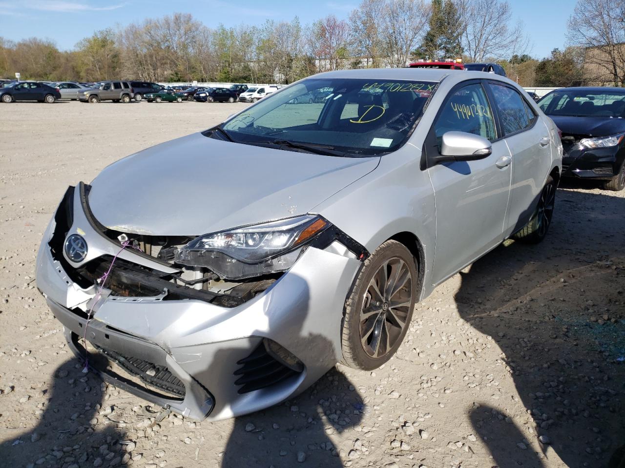 Photo 2 from auction – 2019 TOYOTA COROLLA L with VIN 5YFBURHE5KP886441