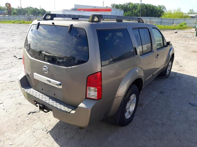 Photo 4 from auction – 2005 NISSAN PATHFINDER with VIN 5N1AR18U35C779810