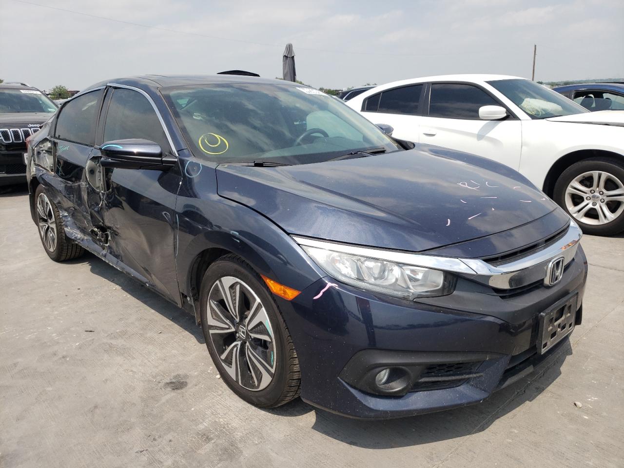 Photo 1 from auction – 2016 HONDA CIVIC EXL with VIN 19XFC1F74GE006560