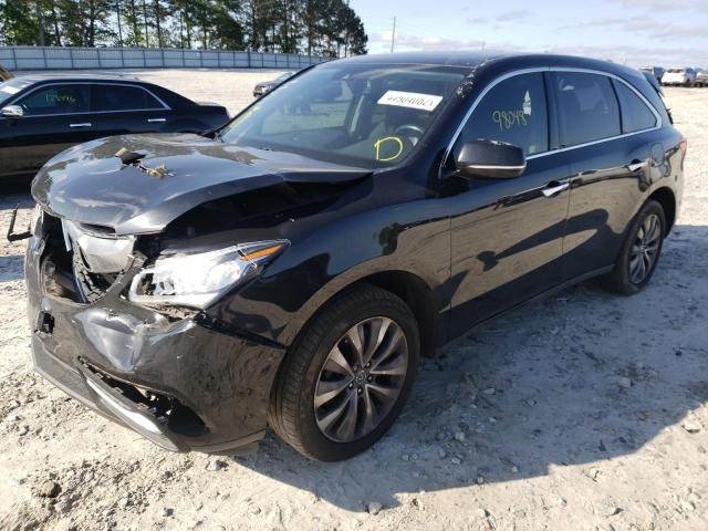Foto 2 de la subasta – 2016 ACURA MDX TECHNO con VIN 5FRYD4H41GB007362