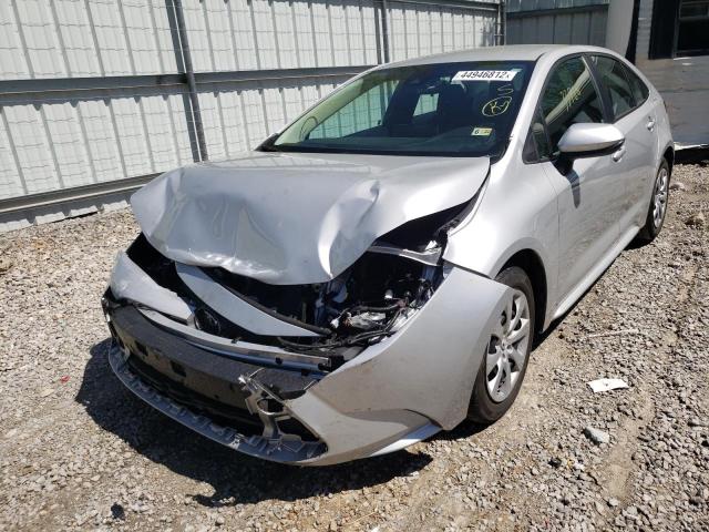 Photo 2 from auction – 2021 TOYOTA COROLLA LE with VIN 5YFEPMAE1MP194875