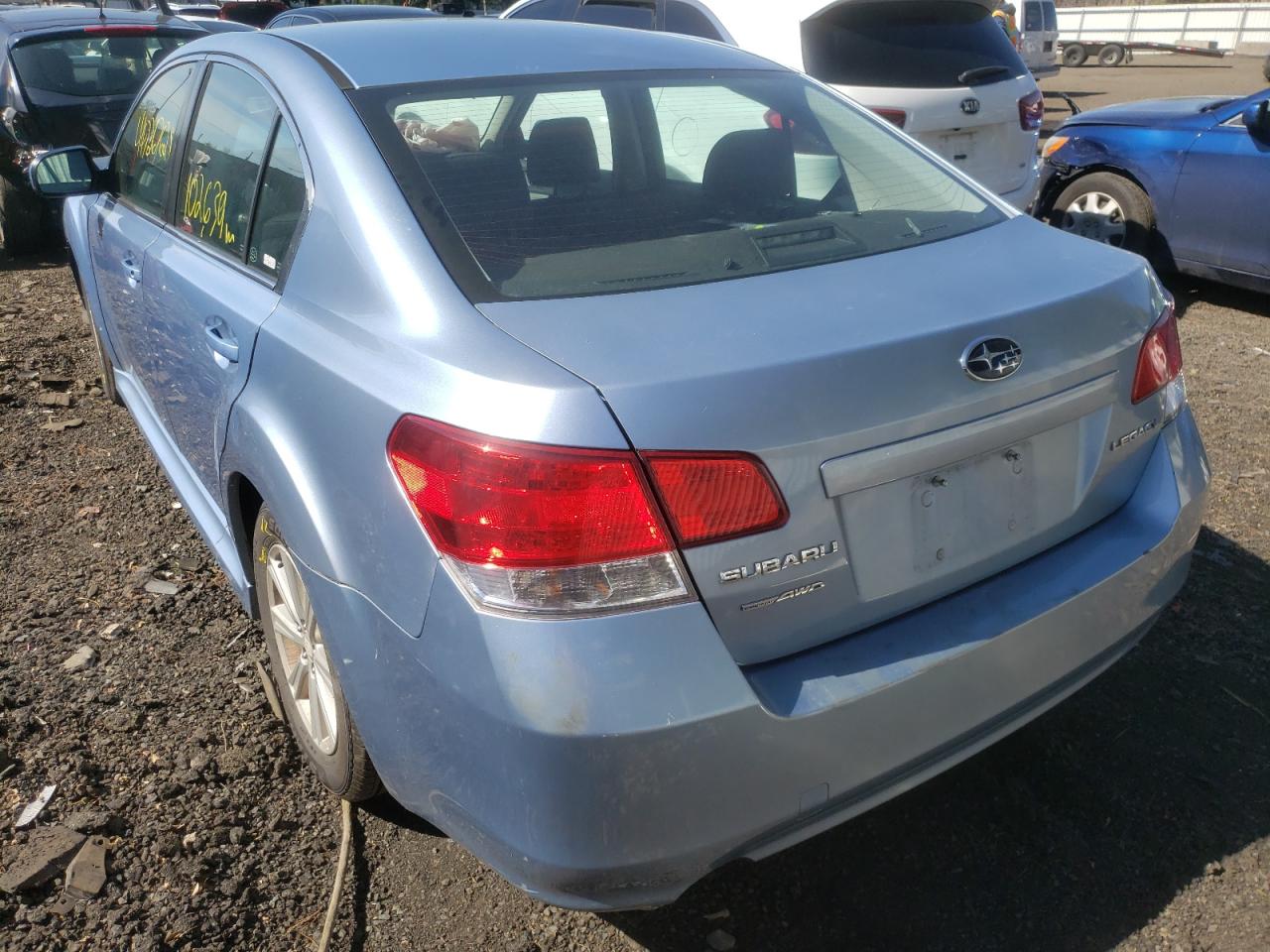 Photo 3 from auction – 2010 SUBARU LEGACY 2.5 with VIN 4S3BMCC63A3227617