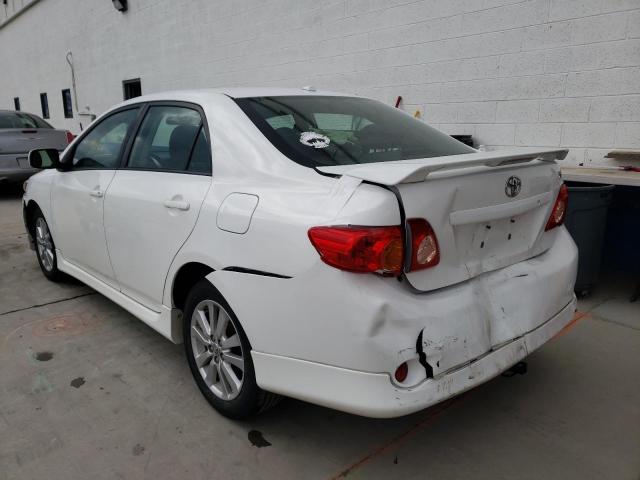 Photo 3 from auction – 2009 TOYOTA COROLLA BA with VIN 1NXBU40E59Z081644