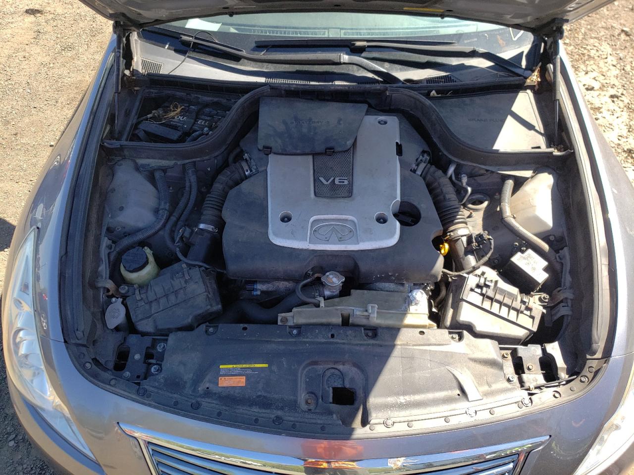 Photo 7 from auction – 2011 INFINITI G25 with VIN JN1DV6AR9BM653489