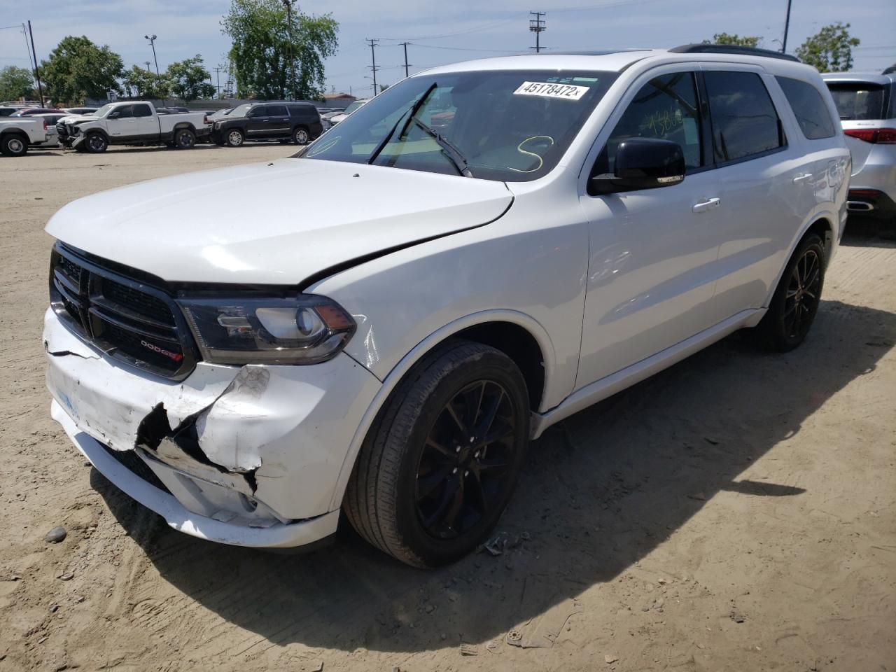 Photo 2 from auction – 2018 DODGE DURANGO GT with VIN 1C4RDHDG5JC474107