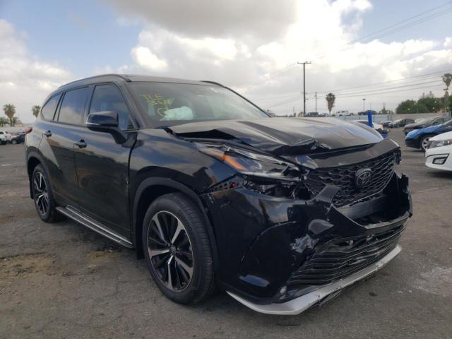 TOYOTA HIGHLANDER 2022 with VIN 5TDJZRAH3NS114338 - Photo from auction