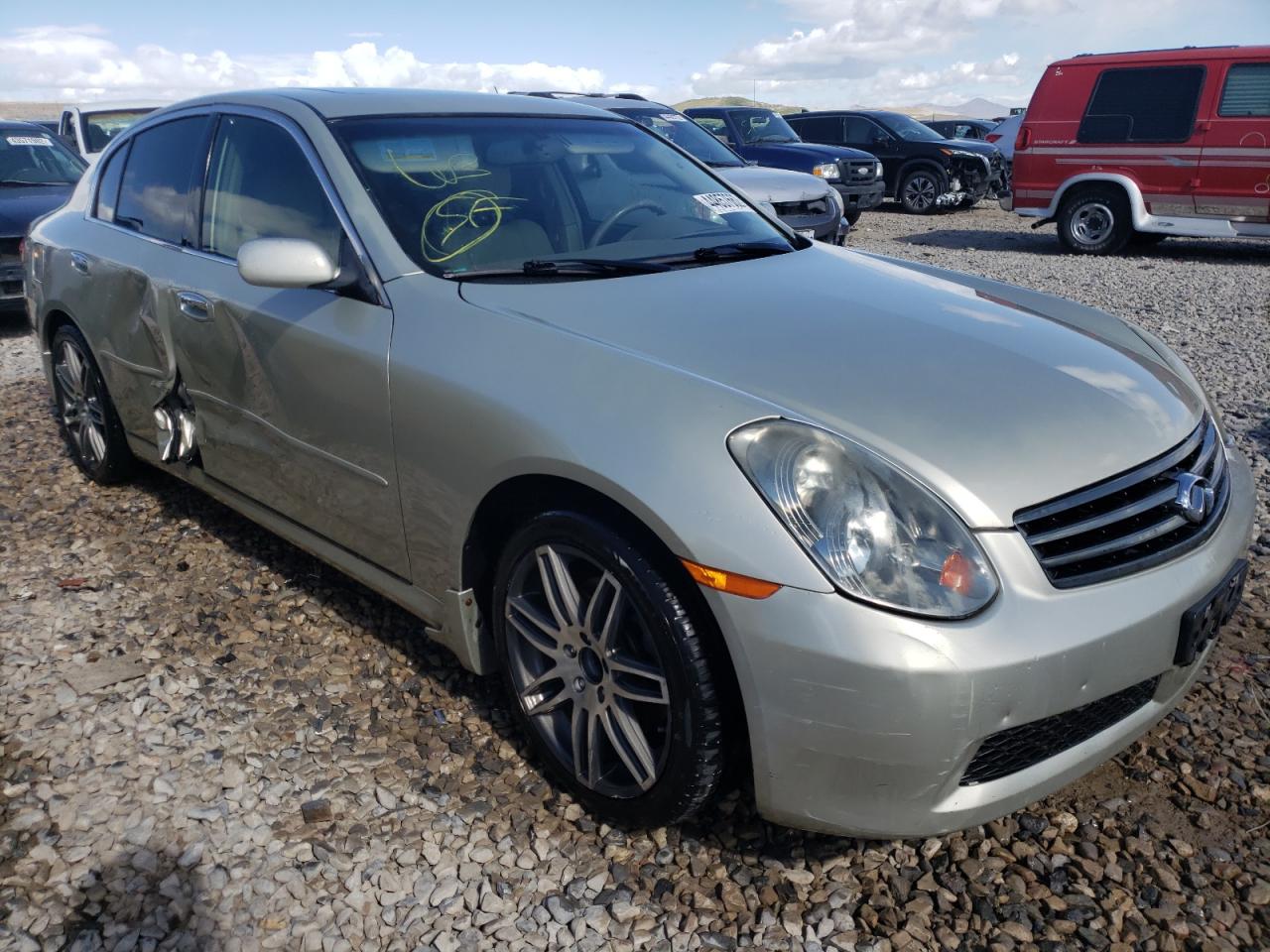INFINITI G35 2005 with VIN JNKCV51E75M216044 - Photo from auction