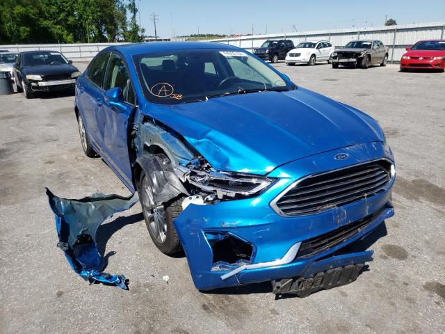 FORD FUSION SEL 2020 with VIN 3FA6P0CD1LR115866 - Photo from auction