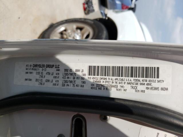 Photo 10 from auction – 2013 RAM 2500 SLT with VIN 3C6TR4DT3DG584059