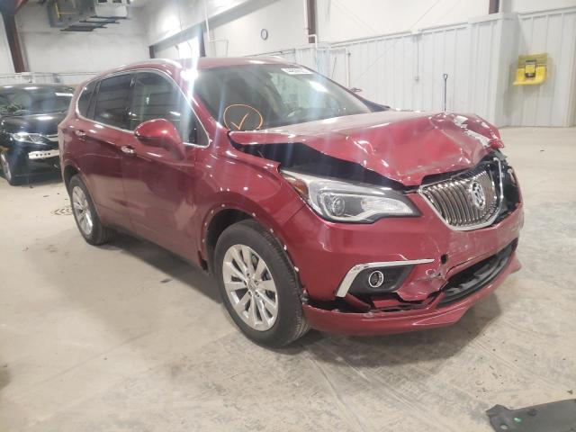 BUICK ENVISION E 2017 with VIN LRBFXBSA4HD161395 - Photo from auction