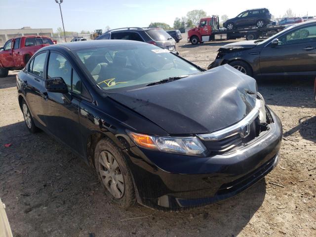 HONDA CIVIC LX 2012 with VIN 19XFB2F59CE078100 - Photo from auction