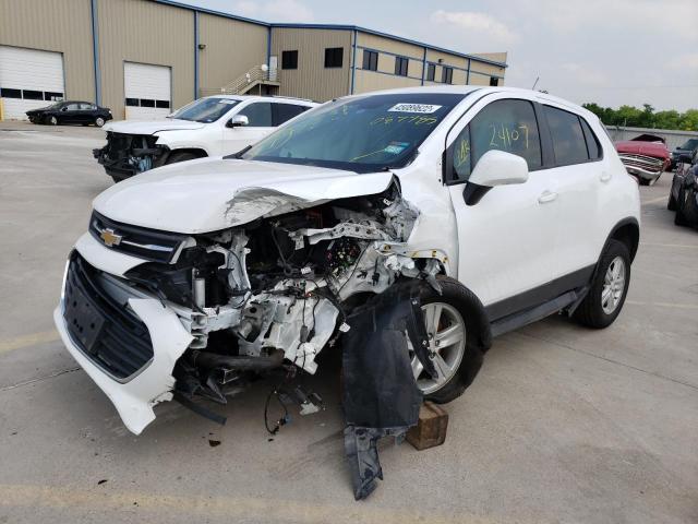 Photo 2 from auction – 2020 CHEVROLET TRAX LS with VIN KL7CJKSB8LB087785