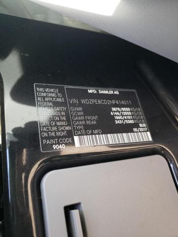 Photo 10 from auction – 2017 MERCEDES-BENZ SPRINTER 2 with VIN WDZPE8CD2HP414011