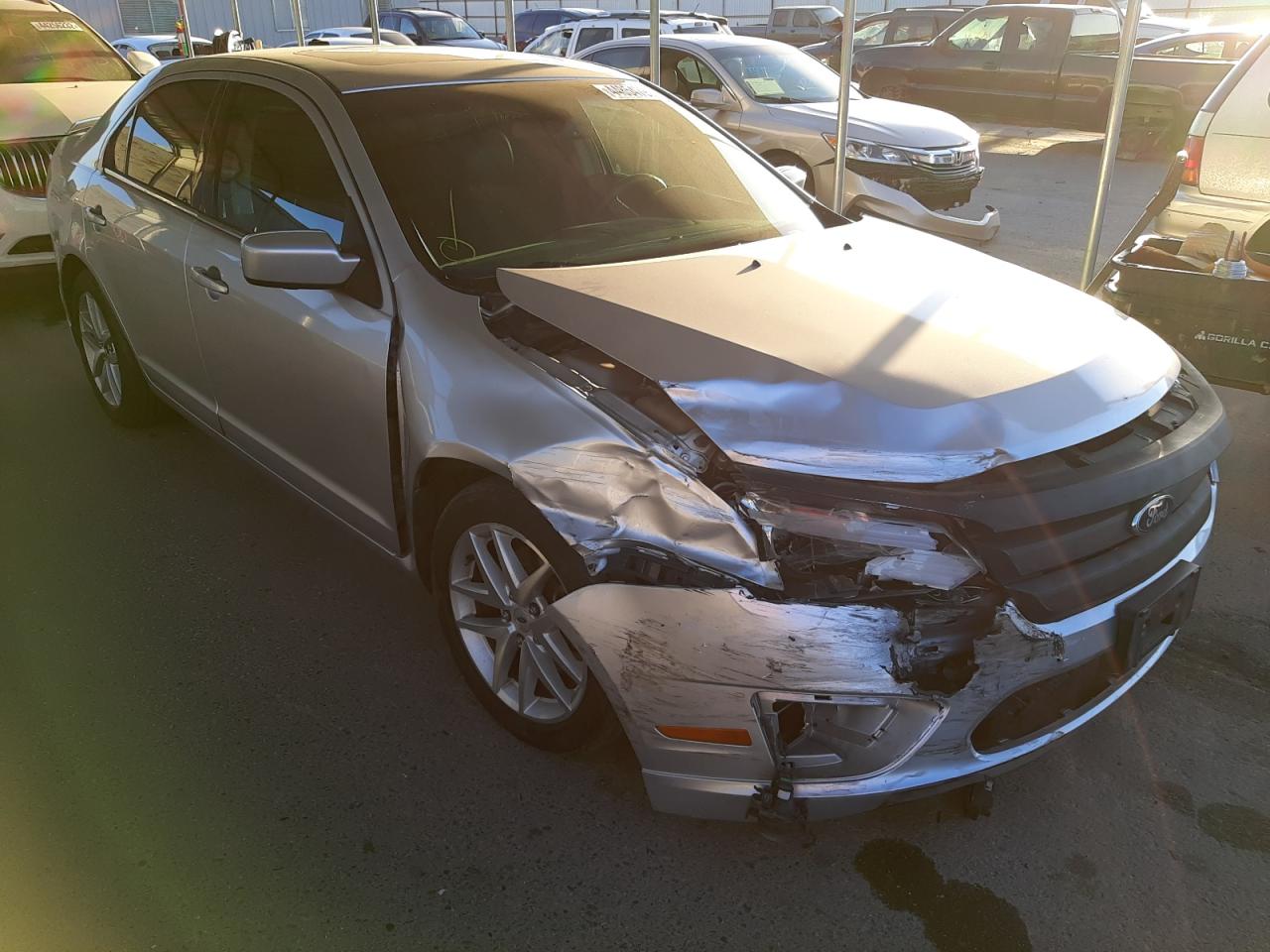 FORD FUSION SEL 2011 with VIN 3FAHP0JG6BR134529 - Photo from auction