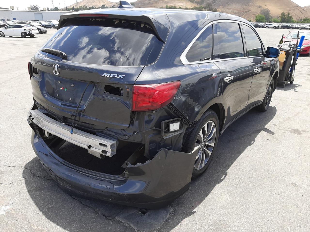 Photo 17 from auction – 2015 ACURA MDX TECHNO with VIN 5FRYD3H4XFB004386