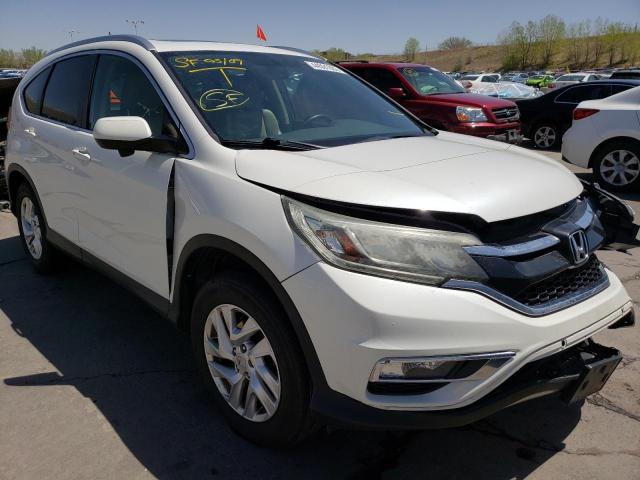 HONDA CR-V EXL 2015 with VIN 5J6RM4H77FL007162 - Photo from auction