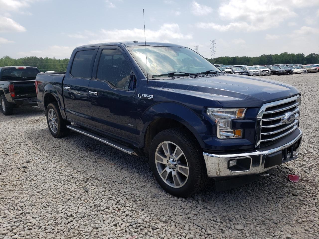 FORD F150 SUPER 2017 with VIN 1FTEW1EG5HKC68980 - Photo from auction