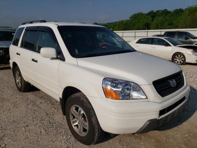 Photo 1 from auction – 2004 HONDA PILOT EXL with VIN 2HKYF18534H567755