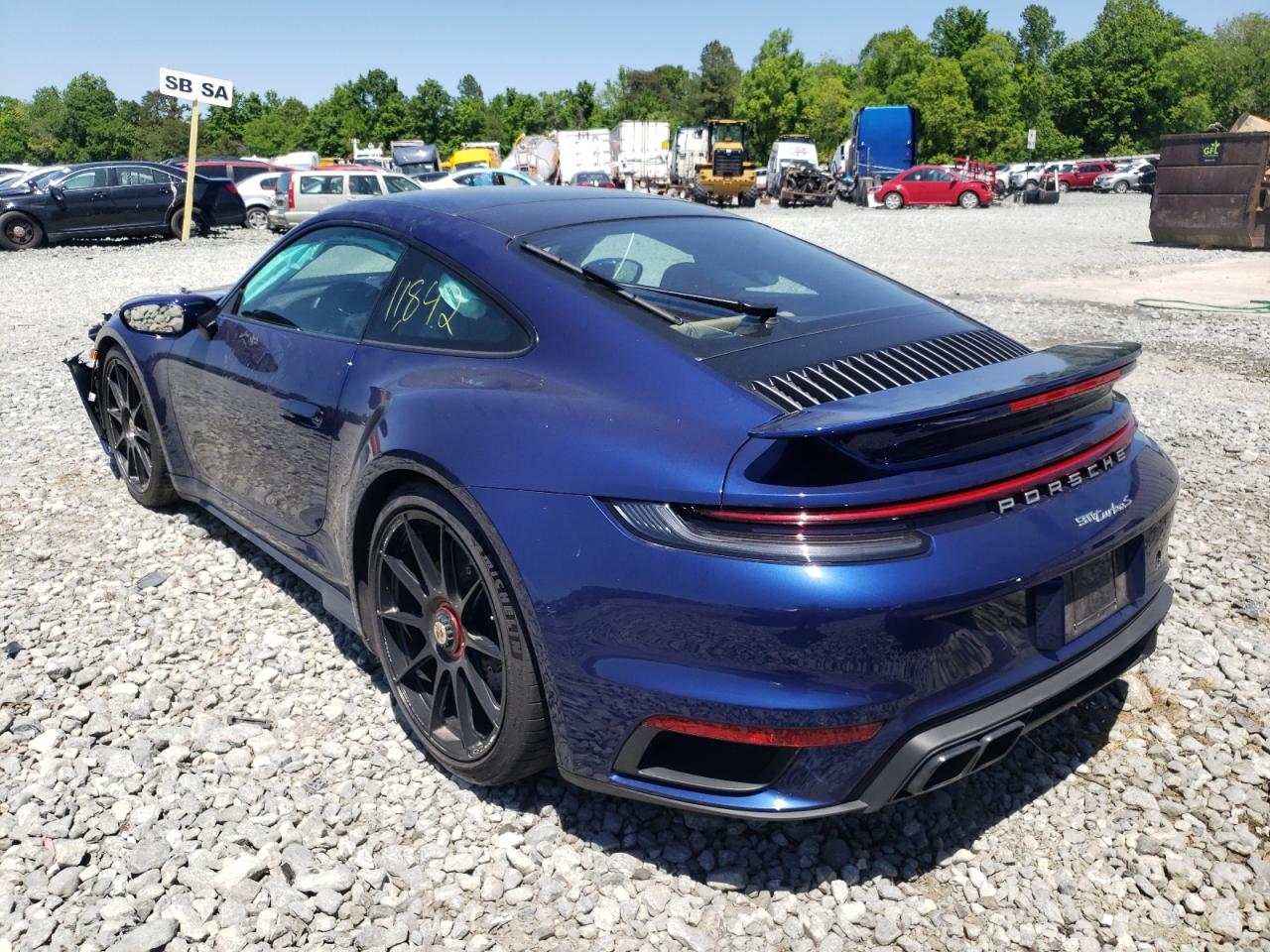 Photo 3 from auction – 2021 PORSCHE 911 TURBO with VIN WP0AD2A99MS257248