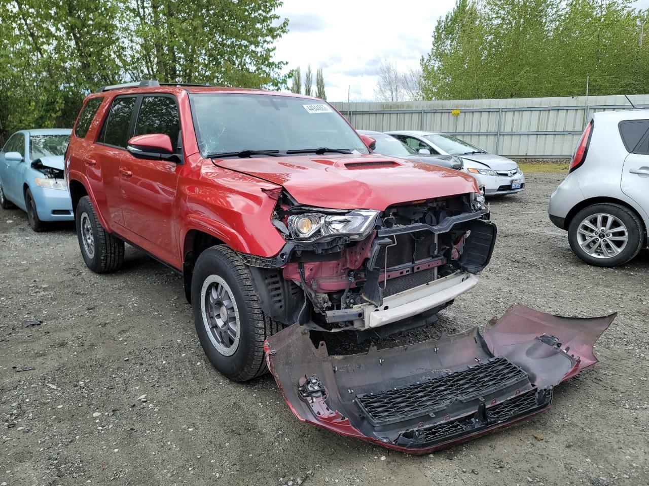 TOYOTA 4RUNNER SR 2015 with VIN JTEBU5JR4F5237234 - Photo from auction