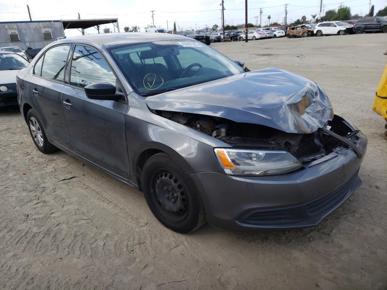 Photo 1 from auction – 2013 VOLKSWAGEN JETTA BASE with VIN 3VW2K7AJ1DM318969
