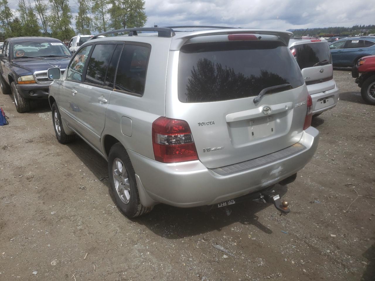 Photo 3 from auction – 2007 TOYOTA HIGHLANDER with VIN JTEEP21A570200186