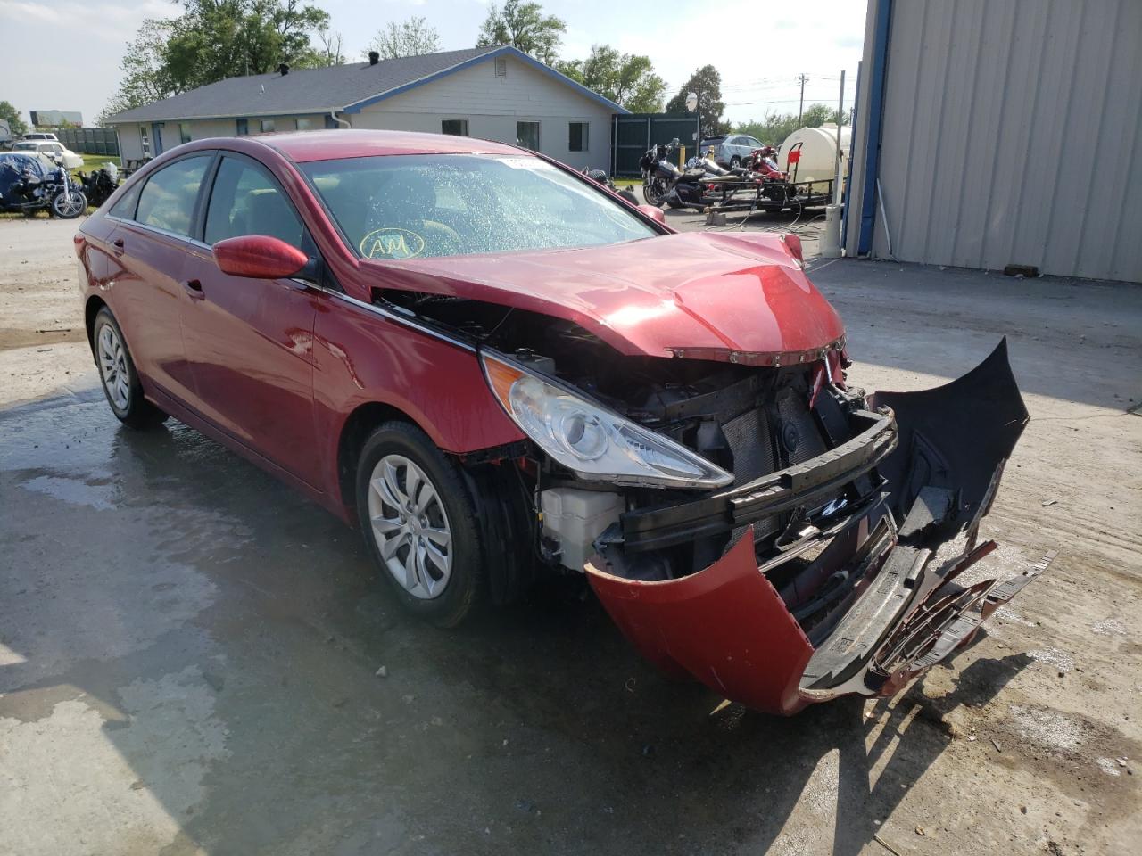 Photo 1 from auction – 2011 HYUNDAI SONATA GLS with VIN 5NPEB4ACXBH047350
