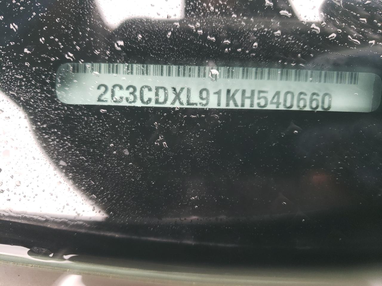 Zdjęcie 10 z aukcji – 2019 DODGE CHARGER SR z VIN 2C3CDXL91KH540660