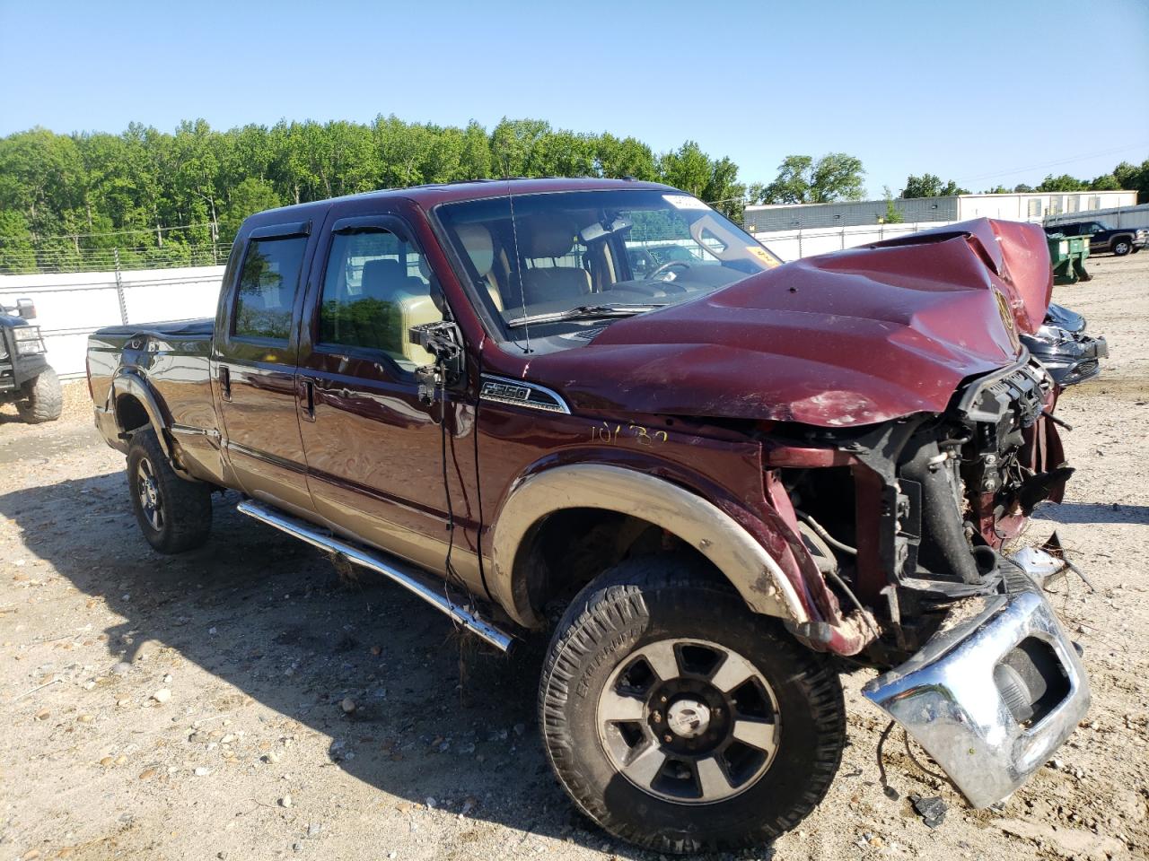 FORD F350 SUPER 2013 with VIN 1FT8W3B68DEA37732 - Photo from auction