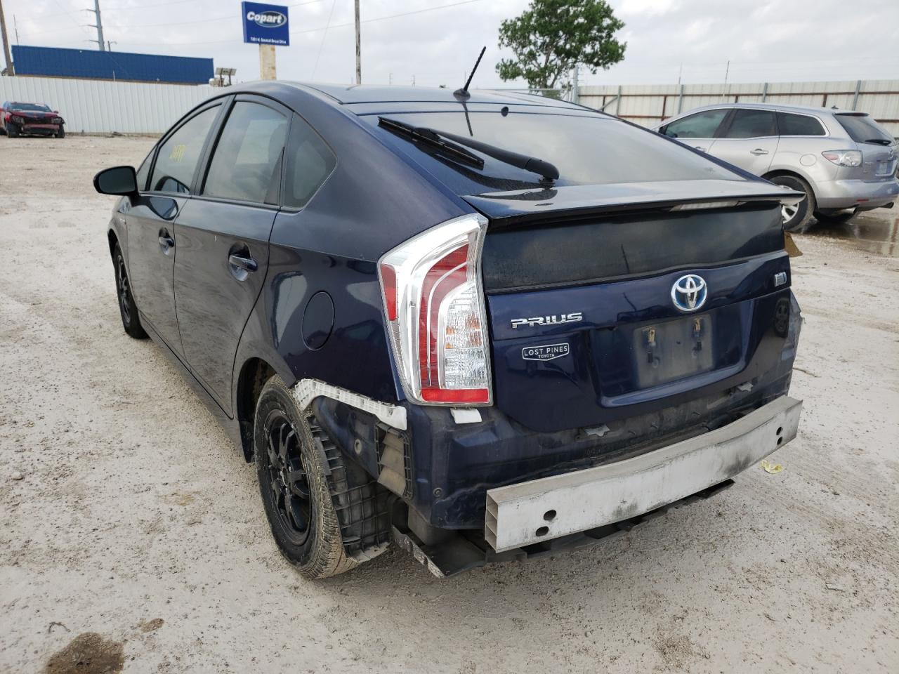 Photo 3 from auction – 2015 TOYOTA PRIUS with VIN JTDKN3DU1F0432582