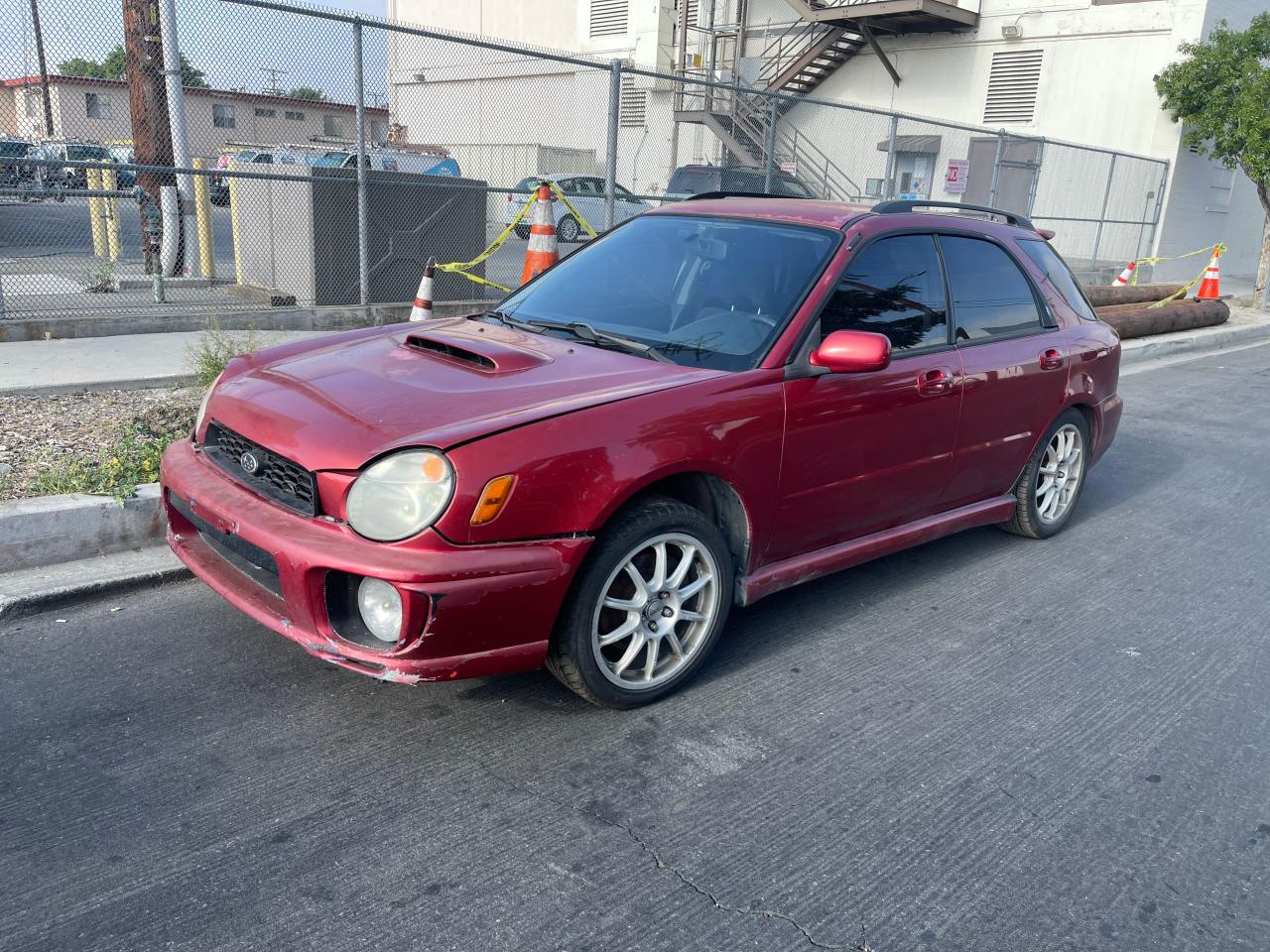 Photo 2 from auction – 2002 SUBARU IMPREZA WR with VIN JF1GG29692G812166