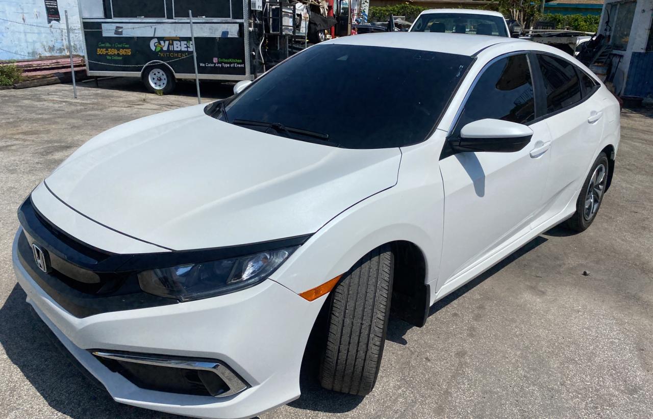 Photo 2 from auction – 2019 HONDA CIVIC LX with VIN 2HGFC2F66KH585465