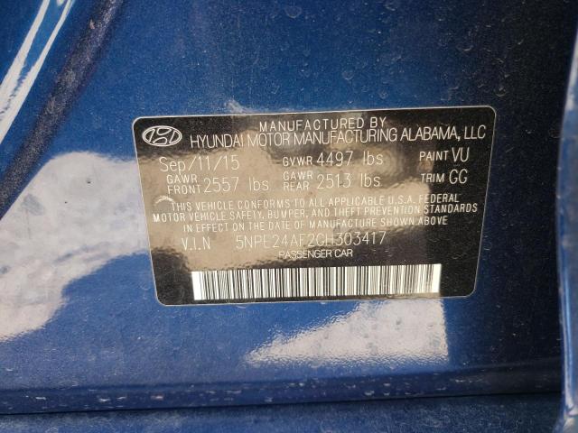 Photo 10 from auction – 2016 HYUNDAI SONATA SE with VIN 5NPE24AF2GH303417