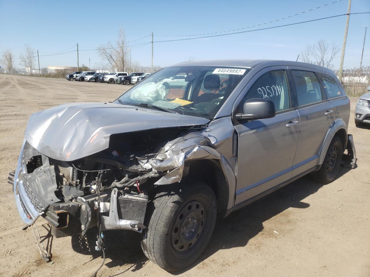 Photo 2 from auction – 2016 DODGE JOURNEY SE with VIN 3C4PDCAB0GT128286