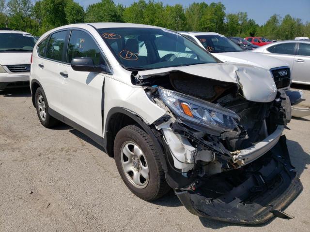 HONDA CR-V LX 2015 with VIN 5J6RM4H39FL027281 - Photo from auction