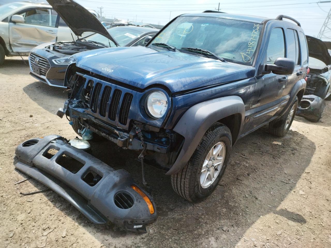 Photo 2 from auction – 2004 JEEP LIBERTY SP with VIN 1J4GL48K14W289664