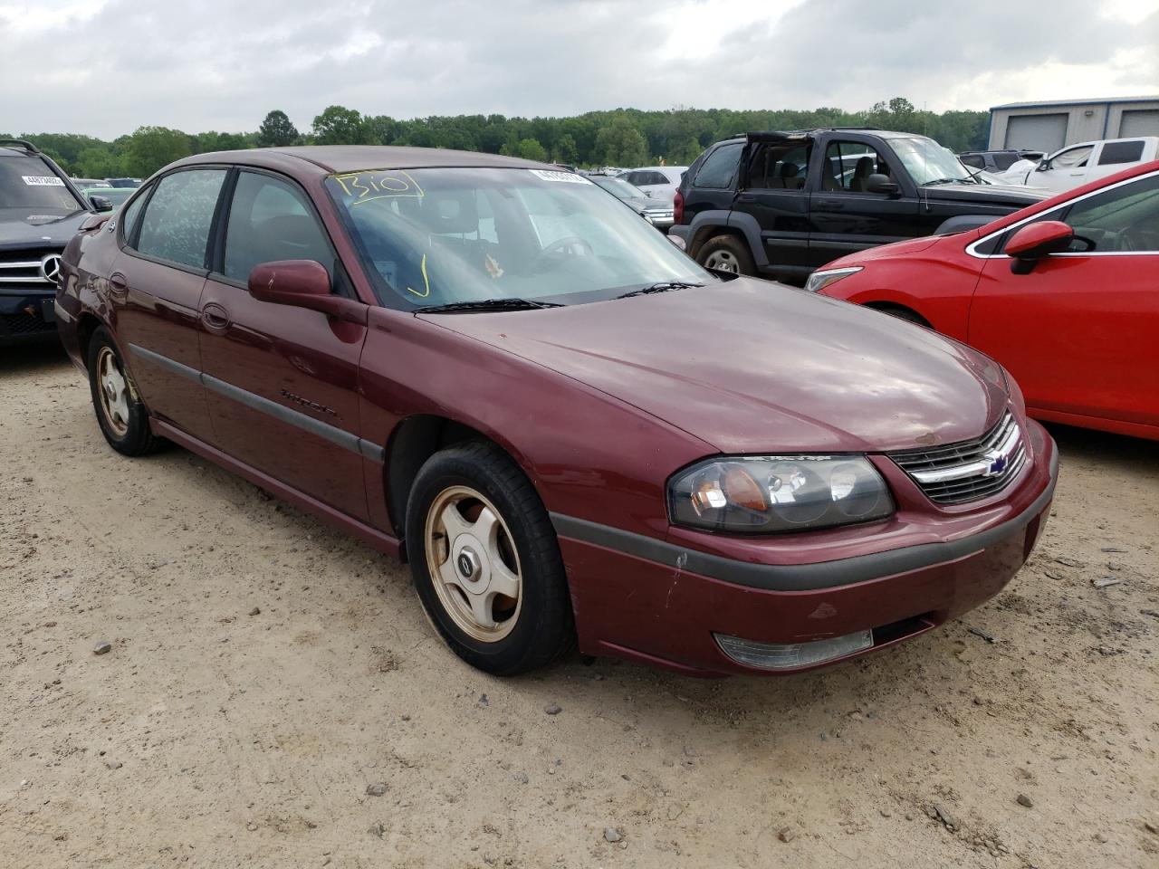 CHEVROLET IMPALA LS 2002 with VIN 2G1WH55KX29202419 - Photo from auction