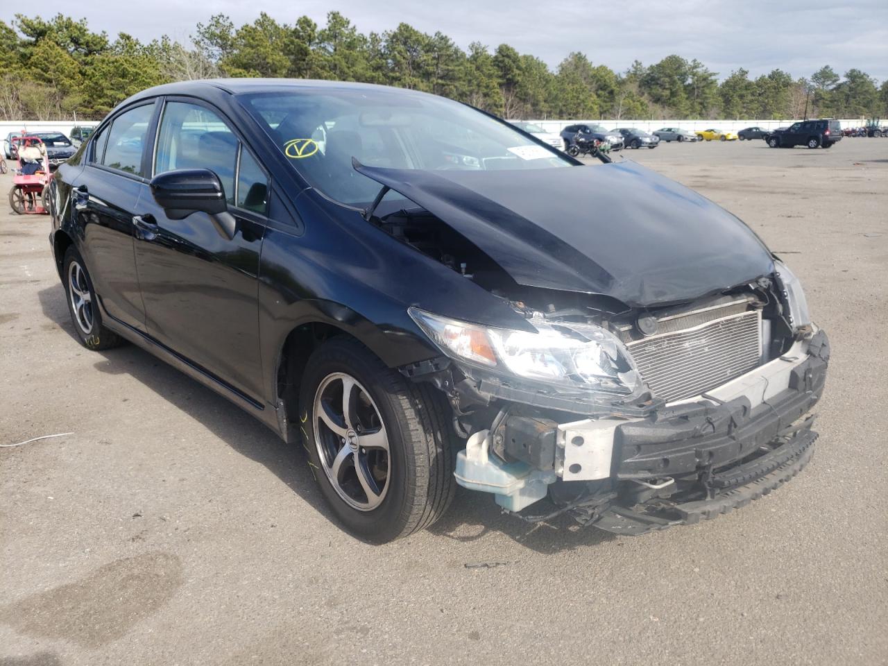 HONDA CIVIC SE 2015 with VIN 19XFB2F71FE222549 - Photo from auction