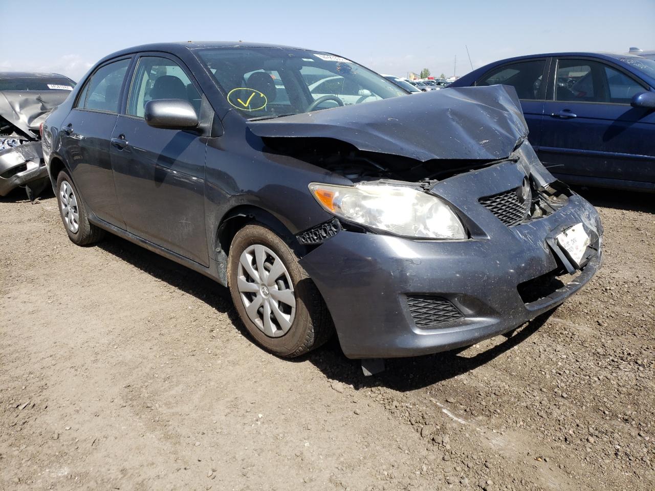 TOYOTA COROLLA BA 2010 with VIN 1NXBU4EE8AZ296416 - Photo from auction