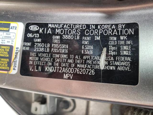 Photo 10 from auction – 2013 KIA SOUL + with VIN KNDJT2A60D7620726