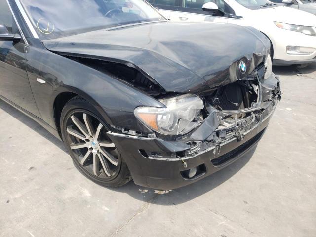 Photo 9 from auction – 2007 BMW 750 with VIN WBAHN83507DT72805