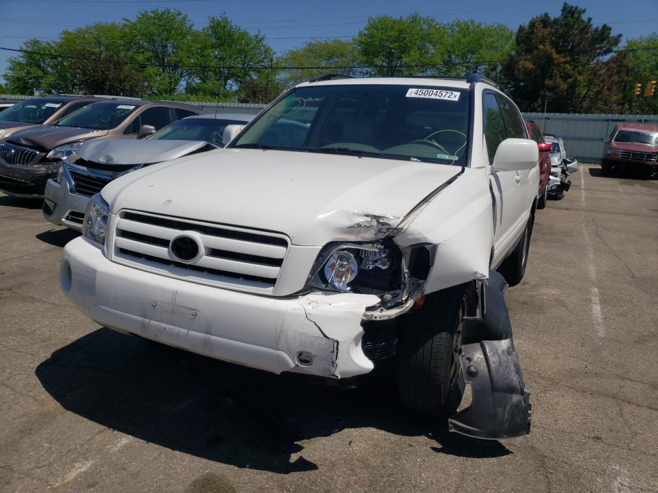 Photo 9 from auction – 2006 TOYOTA HIGHLANDER with VIN JTEEP21A060156466