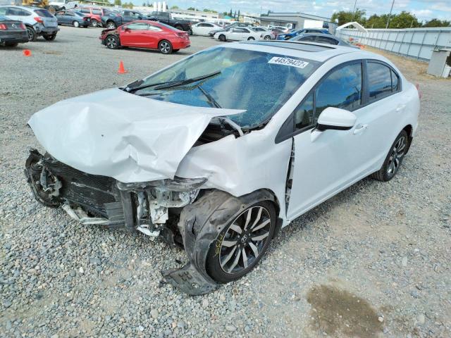 Photo 2 from auction – 2014 HONDA CIVIC EXL with VIN 19XFB2F90EE275145