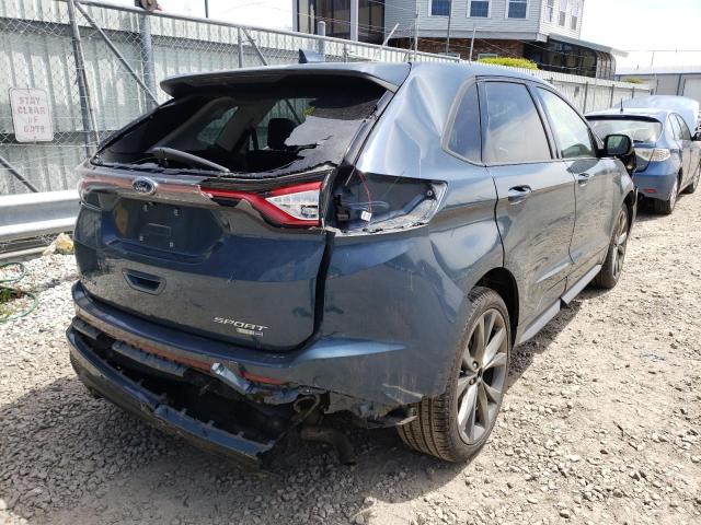 Photo 4 from auction – 2016 FORD EDGE SPORT with VIN 2FMPK4AP7GBC55857